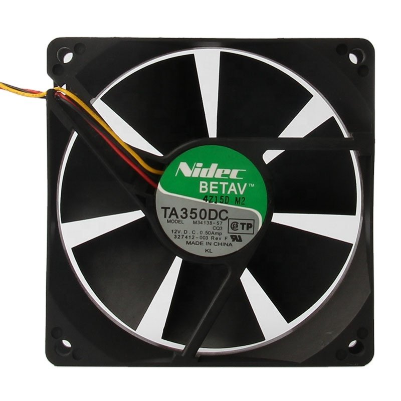 TA350DC 24V 48V DC12V 0.50A EC AC 90X90X25mm 9CM 9025 3-wire Double Ball Exhaust Industrial Centrifugal M34138-57 Cooling Fan